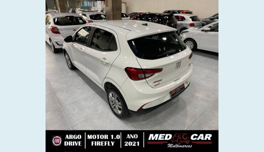 FIAT ARGO 1.0 FIREFLY FLEX DRIVE MANUAL - BRANCO - 2021 Foto 5 (Grande)