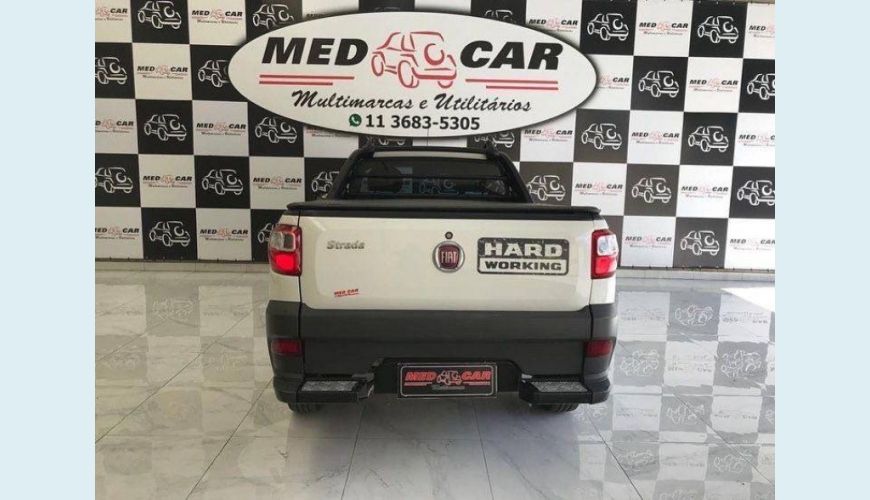 FIAT STRADA 1.4 MPI HARD WORKING CS 8V FLEX 2P MANUAL - BRANCO - 2020 Foto 5 (Grande)