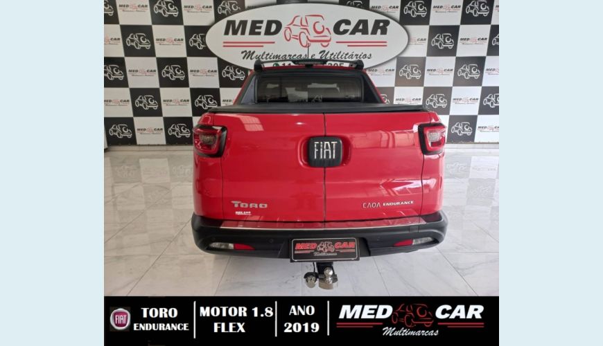 FIAT TORO 1.8 16V EVO FLEX ENDURANCE AT6 - VERMELHO - 2019 Foto 5 (Grande)