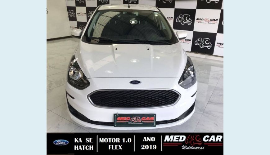 FORD KA 1.0 TI-VCT FLEX SE MANUAL - BRANCO - 2019 Foto 5 (Grande)