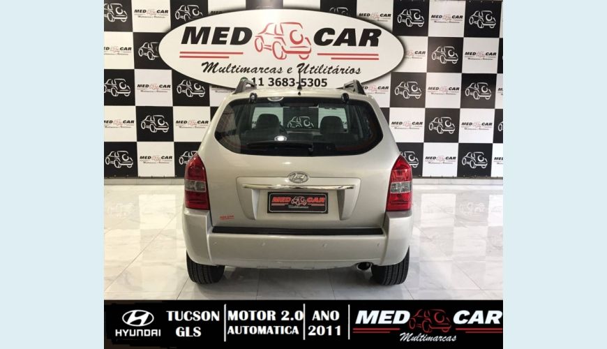HYUNDAI TUCSON 2.0 MPFI GLS 16V 143CV 2WD 4P AUT. - PRATA - 2011 Foto 5 (Grande)