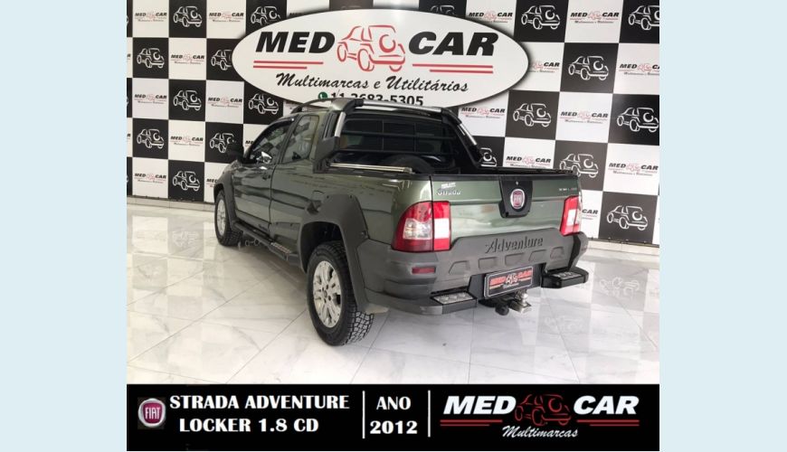 FIAT STRADA 1.8 MPI ADVENTURE LOCKER CD 16V FLEX 2P MANUAL - VERDE - 2012 Foto 5 (Grande)
