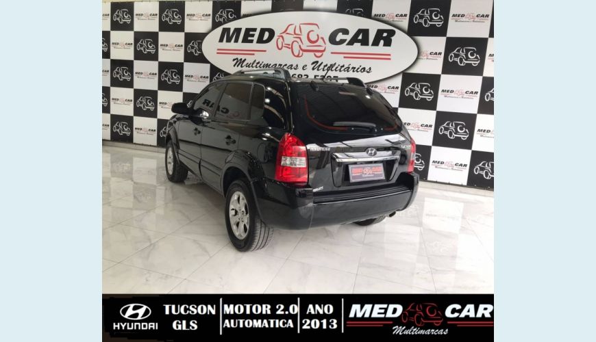 HYUNDAI TUCSON 2.0 MPFI GLS 16V 143CV 2WD 4P AUT. - PRETO - 2013 Foto 5 (Grande)