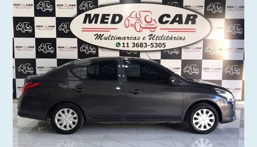 NISSAN VERSA 1.0 12V FLEX 4P MANUAL - CINZA - 2017 Foto 5 (Grande)
