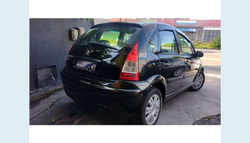 CITROËN C3 1.4 I GLX 8V FLEX 4P MANUAL - PRETO - 2011 Foto 5 (Grande)