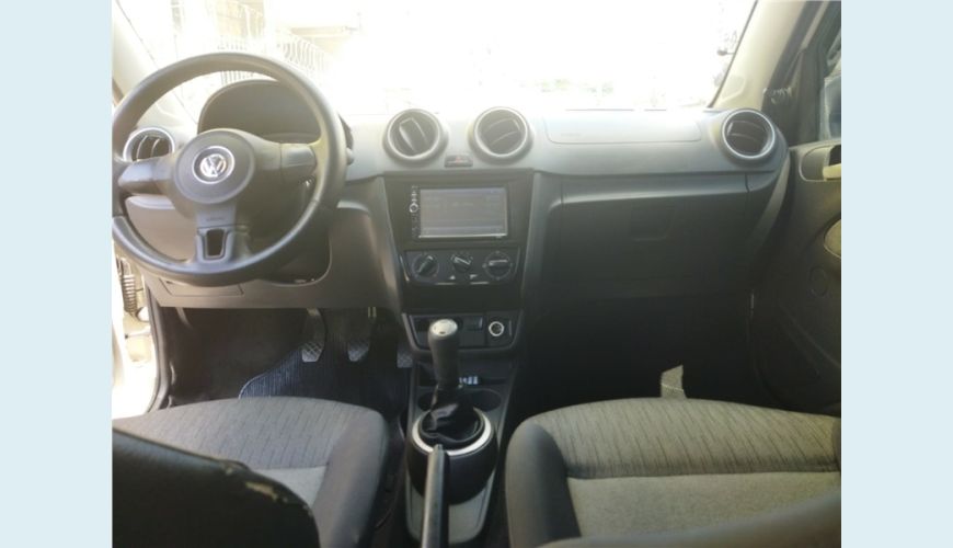 VOLKSWAGEN VOYAGE 1.0 MI CITY 8V FLEX 4P MANUAL - BRANCO - 2014 Foto 5 (Grande)