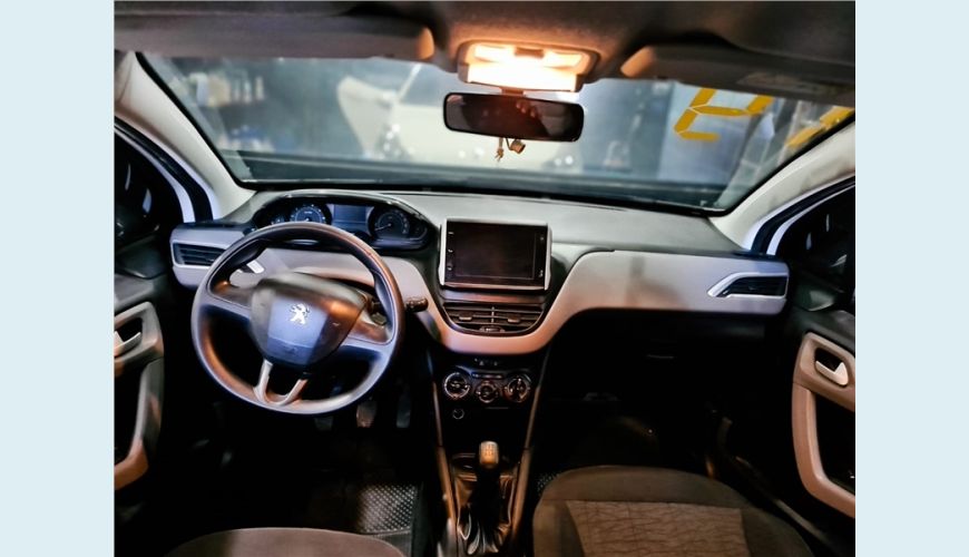 PEUGEOT 208 1.2 ACTIVE 12V FLEX 4P MANUAL - BRANCO - 2019 Foto 5 (Grande)