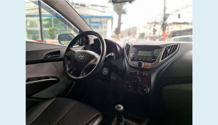 HYUNDAI HB 20S 1.0 COMFORT PLUS 12V FLEX 4P MANUAL - CINZA - 2015 Foto 5 (Grande)