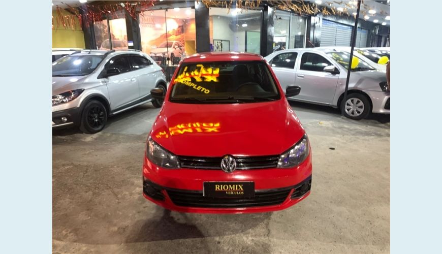 VOLKSWAGEN GOL 1.6 MSI TOTALFLEX TRENDLINE 4P MANUAL - VERMELHO - 2017 Foto 5 (Grande)