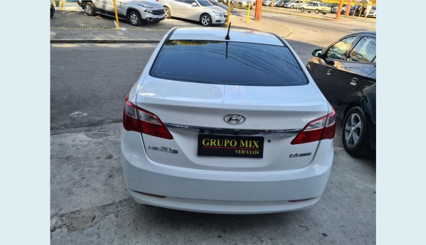 HYUNDAI HB 20S 1.6 PREMIUM 16V FLEX 4P MANUAL - BRANCO - 2014 Foto 5 (Grande)
