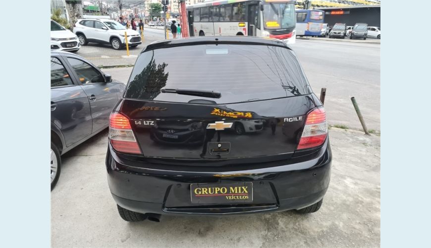 CHEVROLET AGILE 1.4 MPFI LTZ 8V FLEX 4P MANUAL - PRETO - 2011 Foto 5 (Grande)