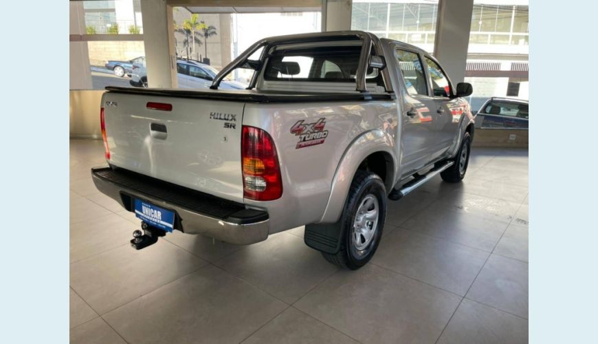 TOYOTA HILUX 3.0 SR 4X4 CD 16V TURBO INTERCOOLER DIESEL 4P MANUAL - PRATA - 2010 Foto 5 (Grande)
