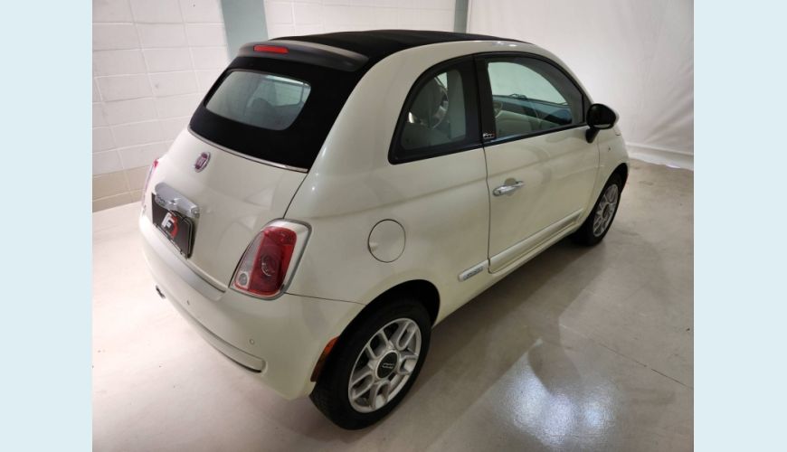 FIAT 500 1.4 CABRIO 8V FLEX 2P AUT. - BRANCO - 2015 Foto 5 (Grande)