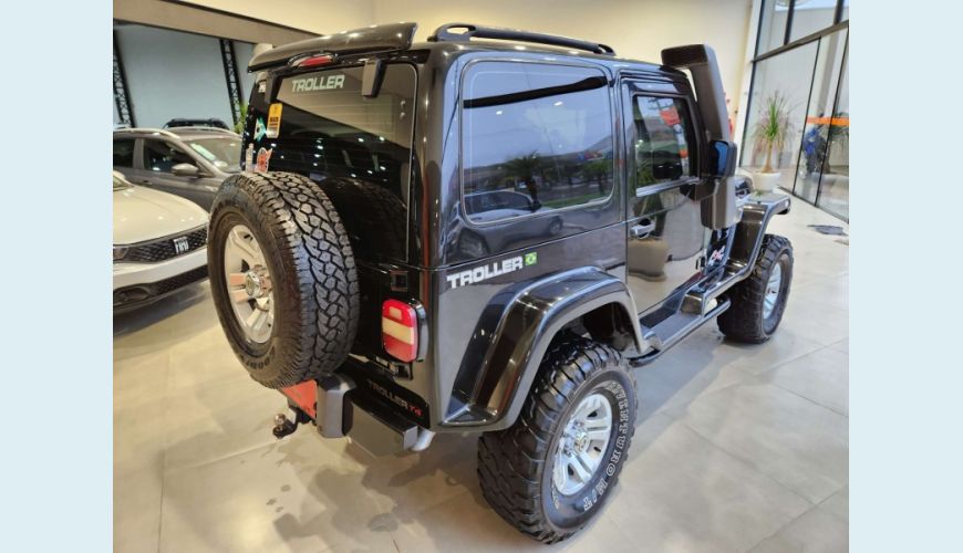 TROLLER T4 3.0 TETO RÍGIDO 16V TURBO ELETRONIC DIESEL 2P MANUAL - PRETO - 2011 Foto 5 (Grande)