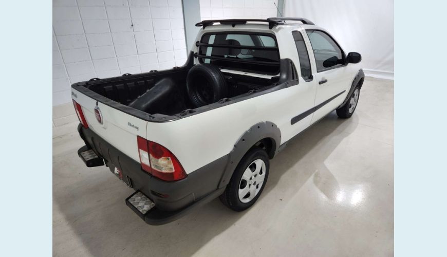 FIAT STRADA 1.4 MPI WORKING CE 8V FLEX 2P MANUAL - BRANCO - 2013 Foto 5 (Grande)