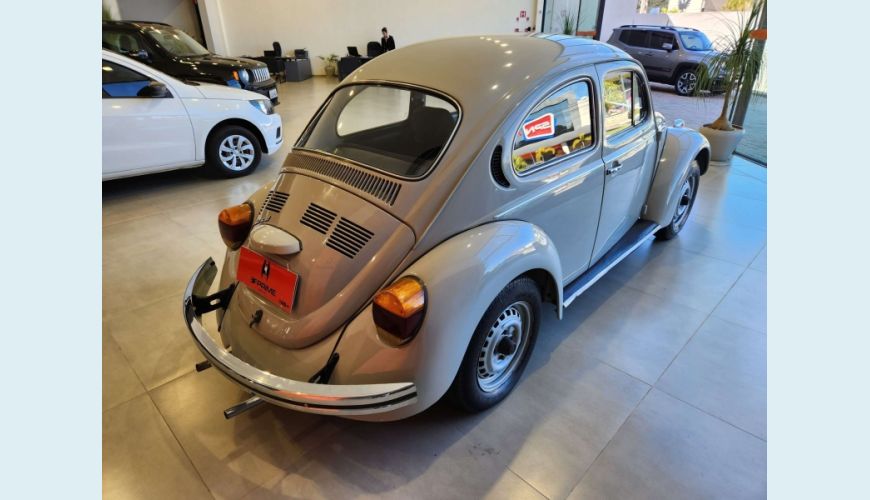 VOLKSWAGEN FUSCA 1.3 8V 2P MANUAL - CINZA - 1985 Foto 5 (Grande)