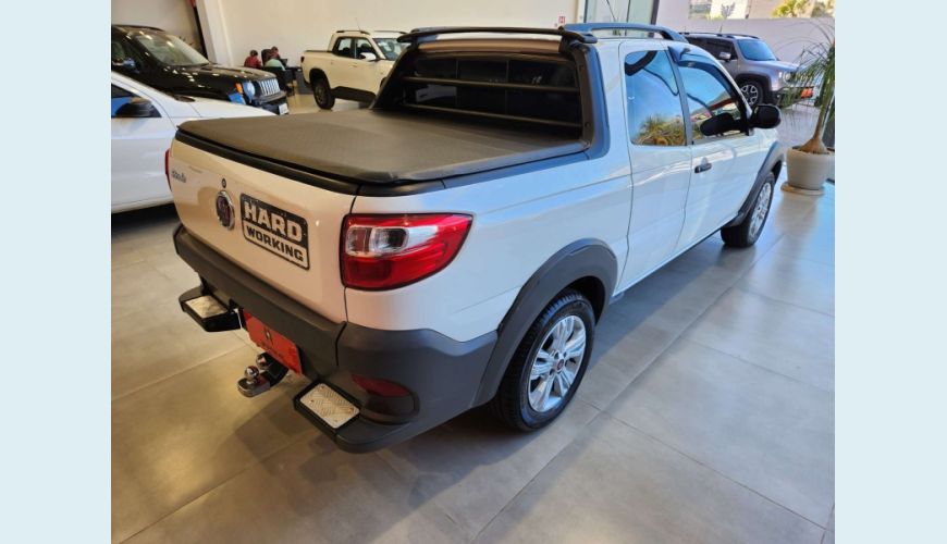 FIAT STRADA 1.4 MPI HARD WORKING CD 8V FLEX 3P MANUAL - BRANCO - 2018 Foto 5 (Grande)