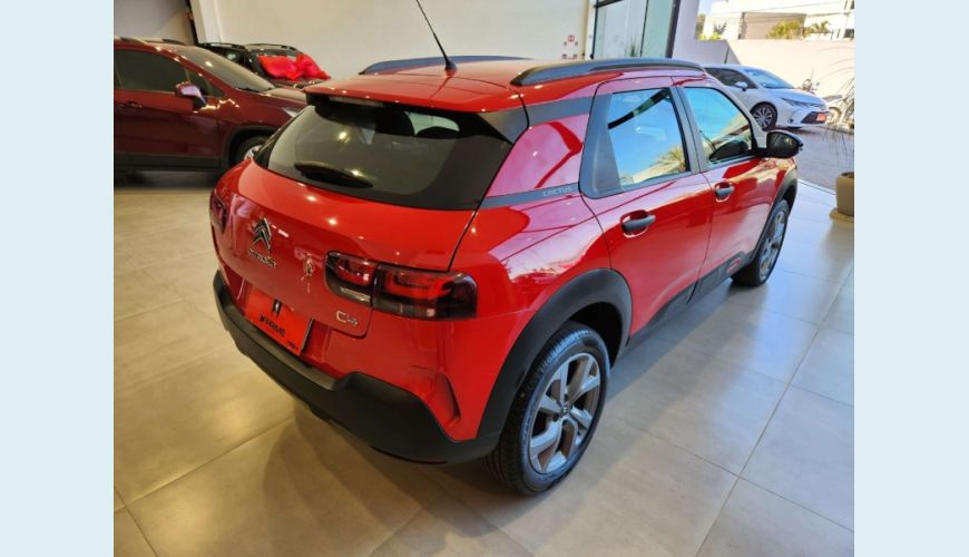 CITROËN C4 CACTUS 1.6 VTI 120 FLEX FEEL PACK EAT6 - VERMELHO - 2022 Foto 5 (Grande)