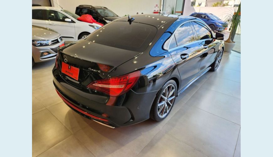 MERCEDES-BENZ CLA 250 2.0 CGI SPORT 4MATIC 7G-DCT - PRETO - 2018 Foto 5 (Grande)