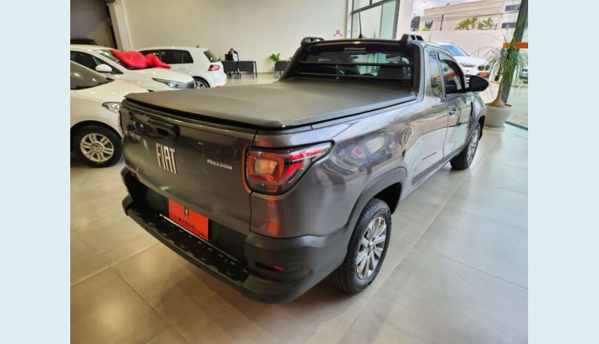 FIAT STRADA 1.3 FIREFLY FLEX FREEDOM CS MANUAL - CINZA - 2021 Foto 5 (Grande)
