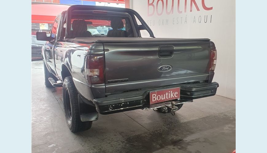 FORD RANGER 3.0 XL 4X4 CS TURBO ELECTRONIC DIESEL 2P MANUAL - CINZA - 2010 Foto 5 (Grande)