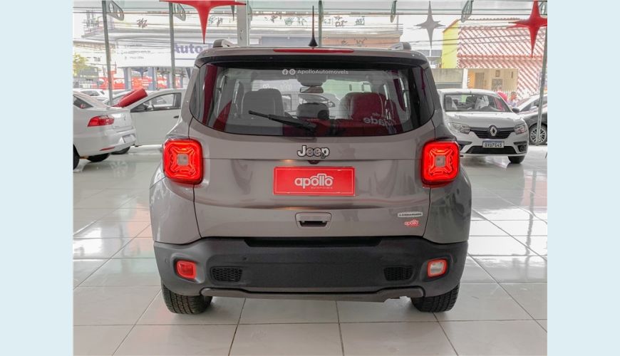 JEEP RENEGADE 1.8 16V FLEX LONGITUDE 4P AUT. - CINZA - 2021 Foto 5 (Grande)