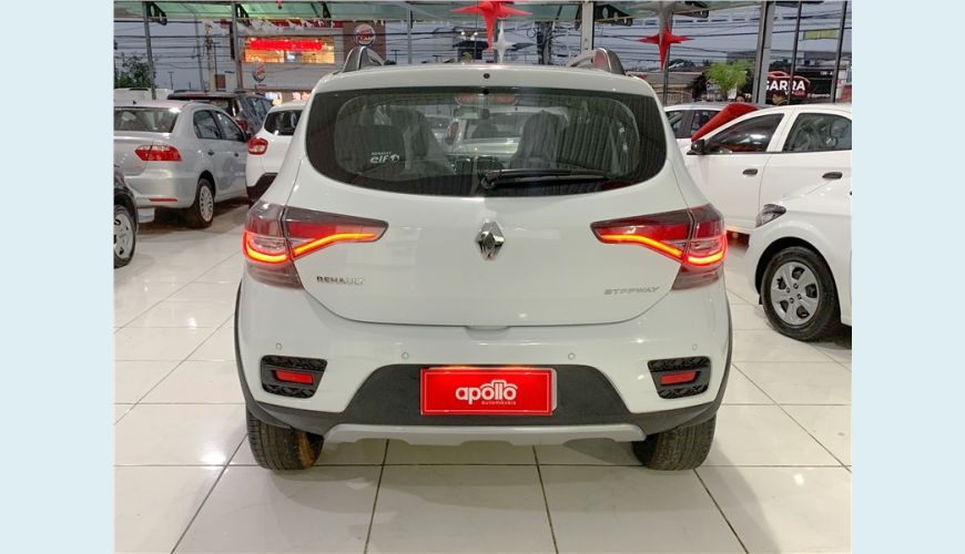 RENAULT SANDERO STEPWAY 1.6 16V SCE FLEX ZEN MANUAL - BRANCO - 2020 Foto 5 (Grande)