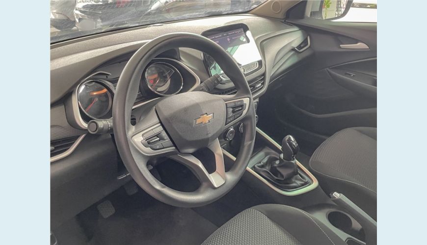 CHEVROLET ONIX 1.0 TURBO FLEX PLUS LTZ MANUAL - PRATA - 2023 Foto 5 (Grande)