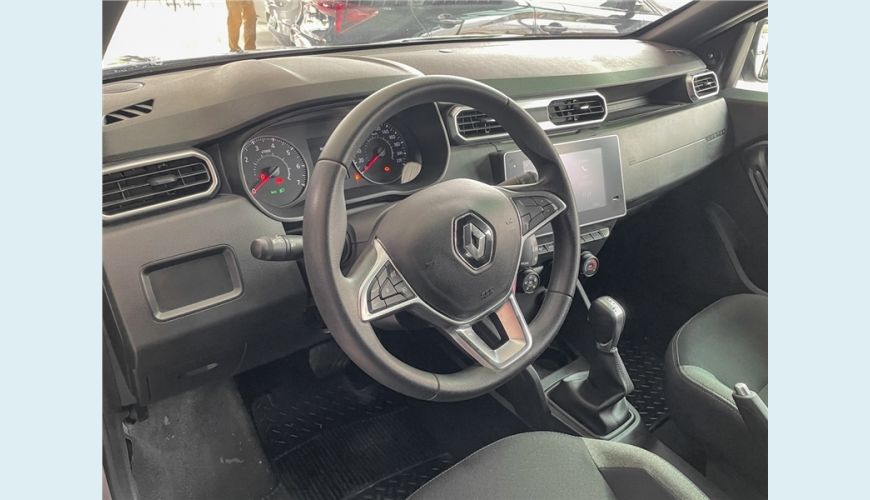 RENAULT DUSTER 1.6 16V SCE FLEX ZEN X-TRONIC - CINZA - 2021 Foto 5 (Grande)