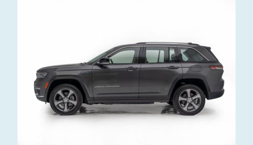 JEEP GRAND CHEROKEE 2.0 TURBO HÍBRIDO 4XE AT8 - CINZA - 2023 Foto 5 (Grande)