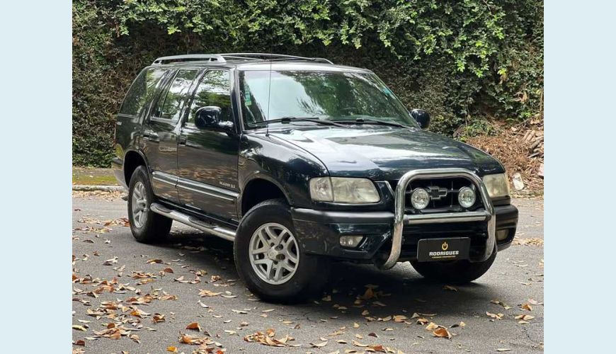 CHEVROLET BLAZER DLX 4X4 2.8 - AZUL - 2000 Foto 5 (Grande)