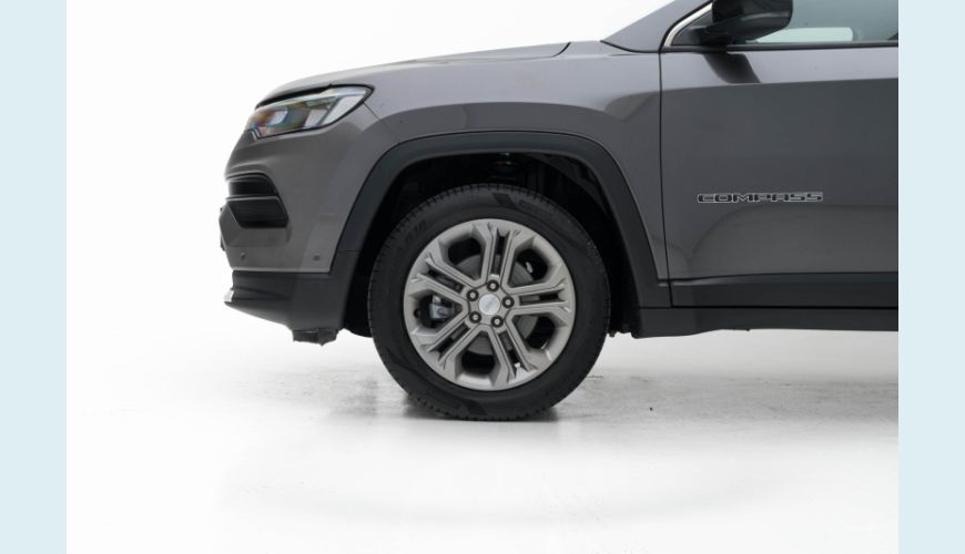 JEEP COMPASS 1.3 T270 TURBO FLEX LONGITUDE AT6 - CINZA - 2023 Foto 5 (Grande)