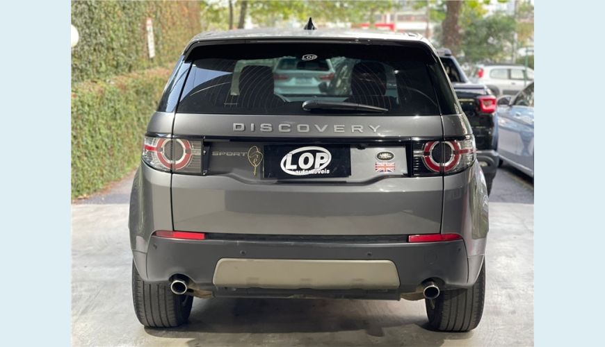 LAND ROVER DISCOVERY SPORT 2.0 16V SI4 TURBO SE 4P AUT. - CINZA - 2018 Foto 5 (Grande)
