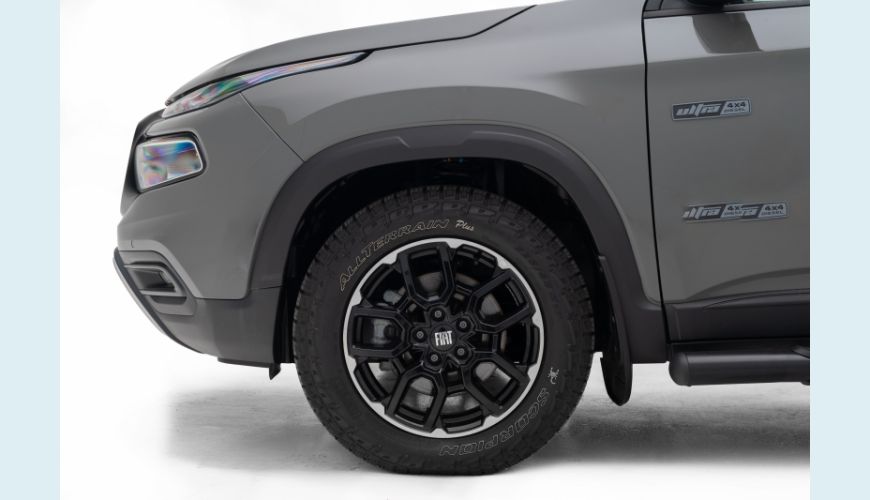 FIAT TORO 2.0 16V TURBO DIESEL ULTRA 4WD AT9 - CINZA - 2024 Foto 5 (Grande)