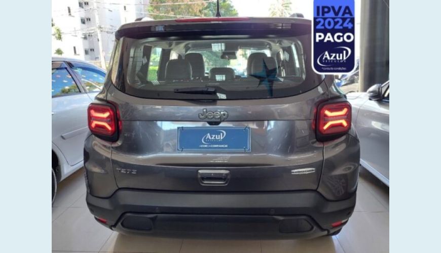 JEEP RENEGADE 1.3 T270 TURBO FLEX LONGITUDE AT6 - CINZA - 2022 Foto 5 (Grande)