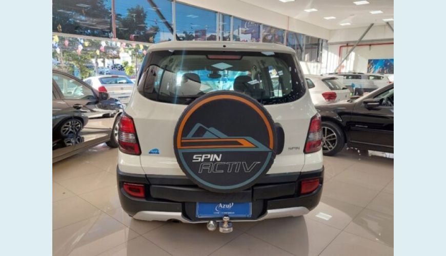 CHEVROLET SPIN 1.8 ACTIV 8V FLEX 4P AUT. - BRANCO - 2017 Foto 5 (Grande)