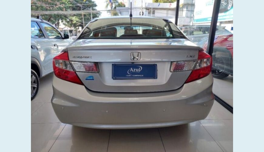 HONDA CIVIC 1.8 LXS 16V FLEX 4P AUT. - PRATA - 2013 Foto 5 (Grande)