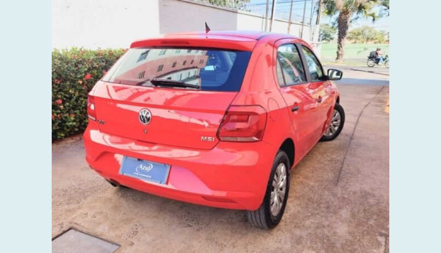 VOLKSWAGEN GOL 1.6 MSI TOTALFLEX COMFORTLINE 4P MANUAL - VERMELHO - 2017 Foto 5 (Grande)