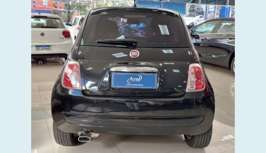 FIAT 500 1.4 CULT 8V FLEX 2P MANUAL - PRETO - 2013 Foto 5 (Grande)