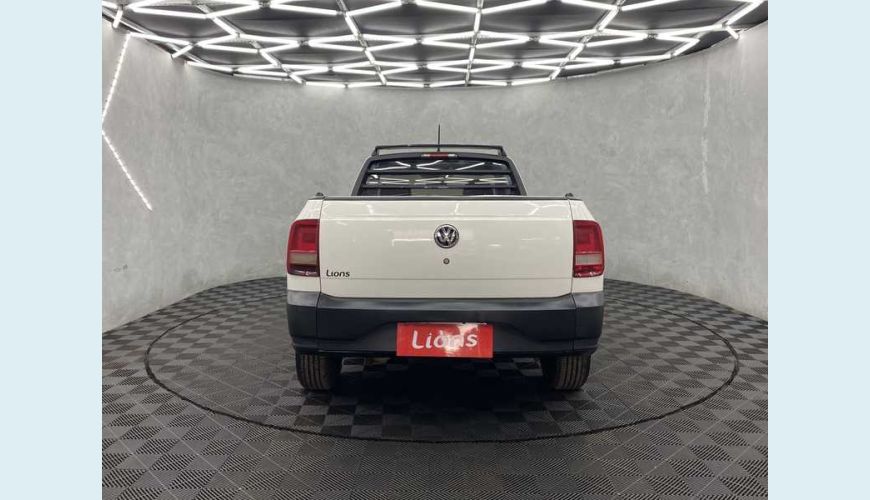 VOLKSWAGEN SAVEIRO ROBUST 1.6 MSI CS FLEX - BRANCO - 2018 Foto 5 (Grande)