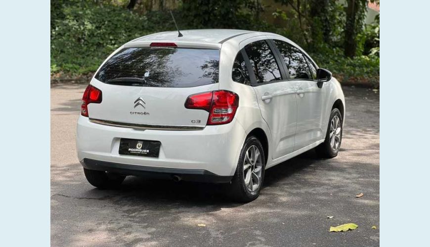 CITROËN C3 TENDANCE 1.5 8V FLEX - BRANCO - 2015 Foto 5 (Grande)