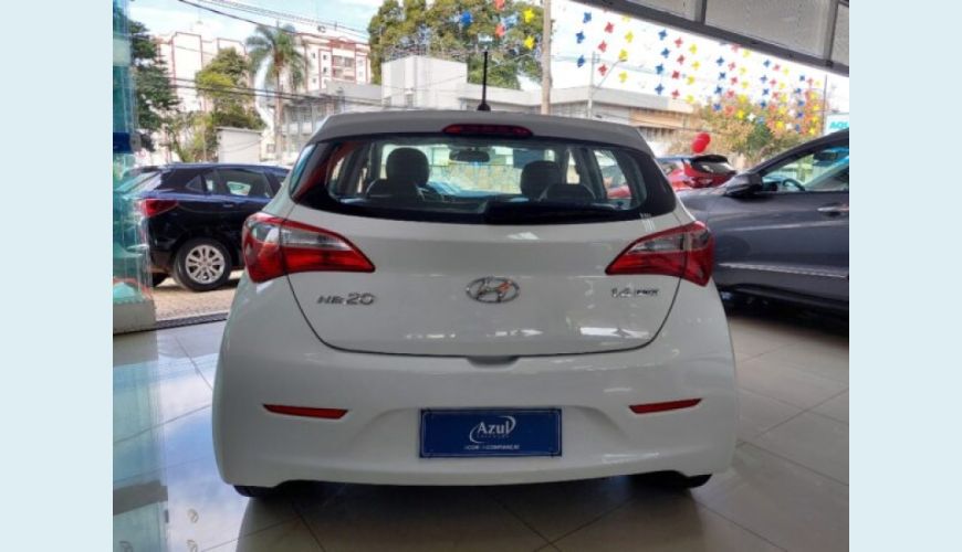 HYUNDAI HB 20 1.6 COMFORT PLUS 16V FLEX 4P MANUAL - BRANCO - 2015 Foto 5 (Grande)