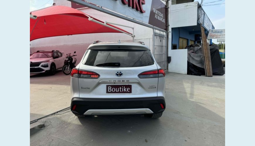 TOYOTA COROLLA CROSS 1.8 VVT-I HYBRID FLEX XRX CVT - PRATA - 2023 Foto 5 (Grande)