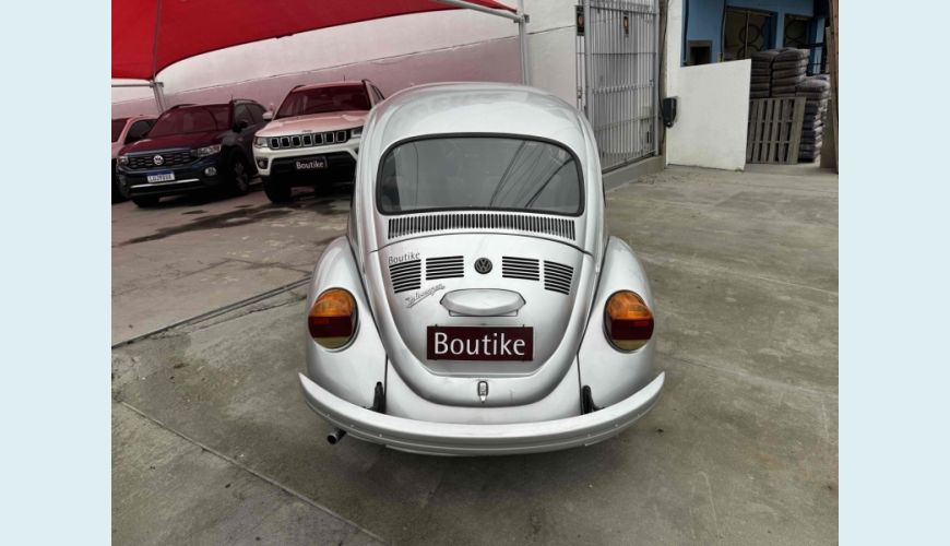 VOLKSWAGEN FUSCA 1.6 8V 2P MANUAL - PRATA - 1996 Foto 5 (Grande)