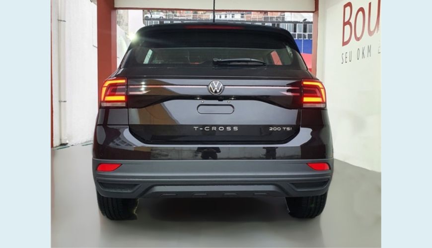 VOLKSWAGEN T-CROSS 1.0 200 TSI TOTAL FLEX AUT. - INDEFINIDA - 2024 Foto 5 (Grande)