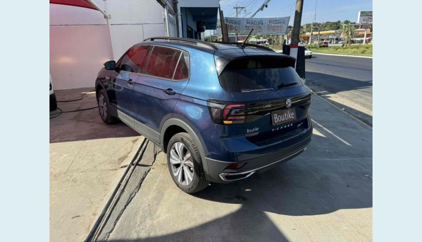VOLKSWAGEN T-CROSS 1.0 200 TSI TOTAL FLEX COMFORTLINE AUT. - AZUL - 2020 Foto 5 (Grande)