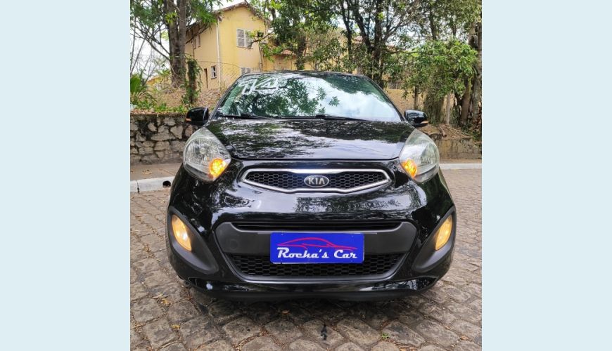 KIA PICANTO 1.0 EX - PRETO - 2014 Foto 5 (Grande)