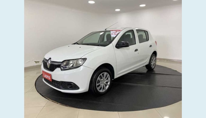 RENAULT SANDERO EXPRESSION 1.0 12V SCE FLEX - BRANCO - 2020 Foto 5 (Grande)