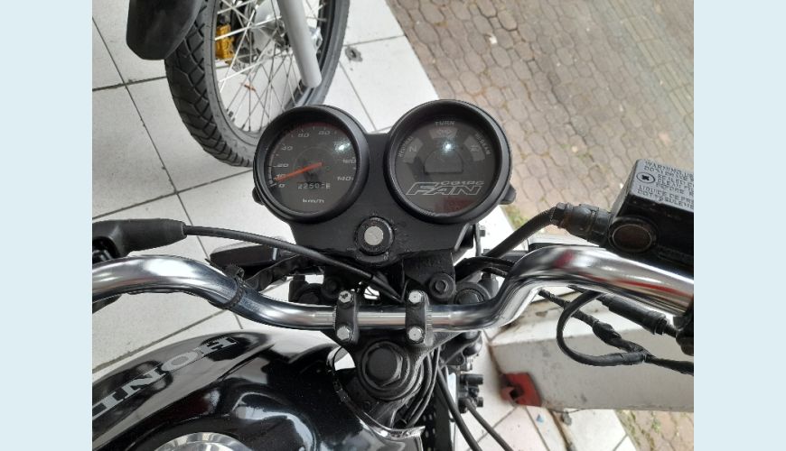 HONDA CG 125 FAN / FAN KS / 125 I FAN - PRETO - 2006 Foto 5 (Grande)
