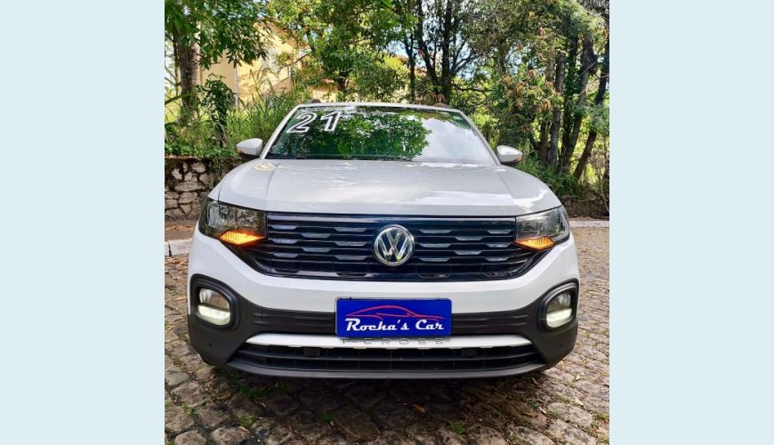 VOLKSWAGEN T-CROSS COMFORTLINE 200TSI AUT - BRANCO - 2021 Foto 5 (Grande)